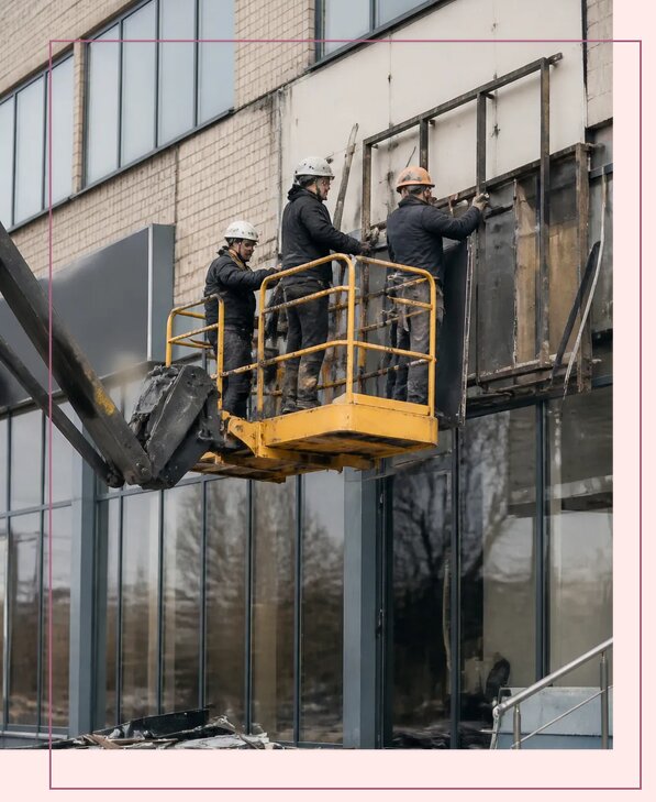 Демонтаж наружной рекламы в Балтийске по цене от 5607 р. | Аванза-Блт